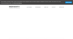 Desktop Screenshot of mohanty.de