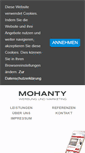 Mobile Screenshot of mohanty.de